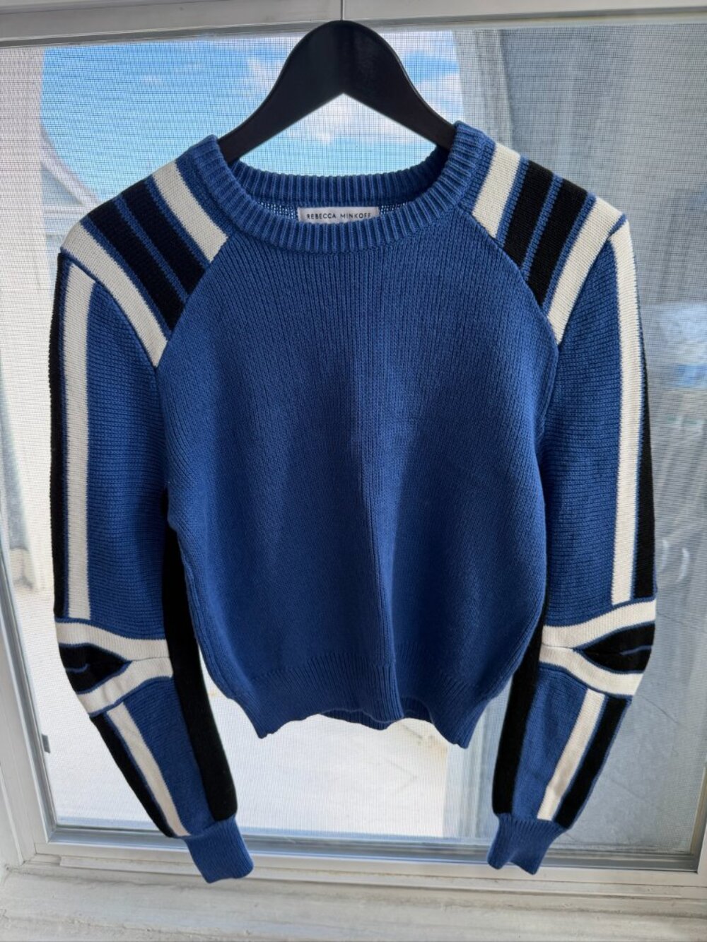 Rebecca minkoff Sweater women’s Size Xs blue - Picture 3 of 3
